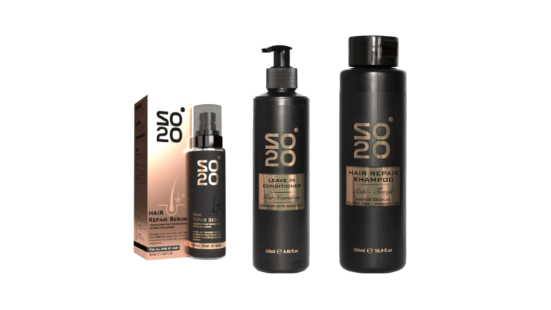 SO20 " Leave-in + SHAMPOO + serum "