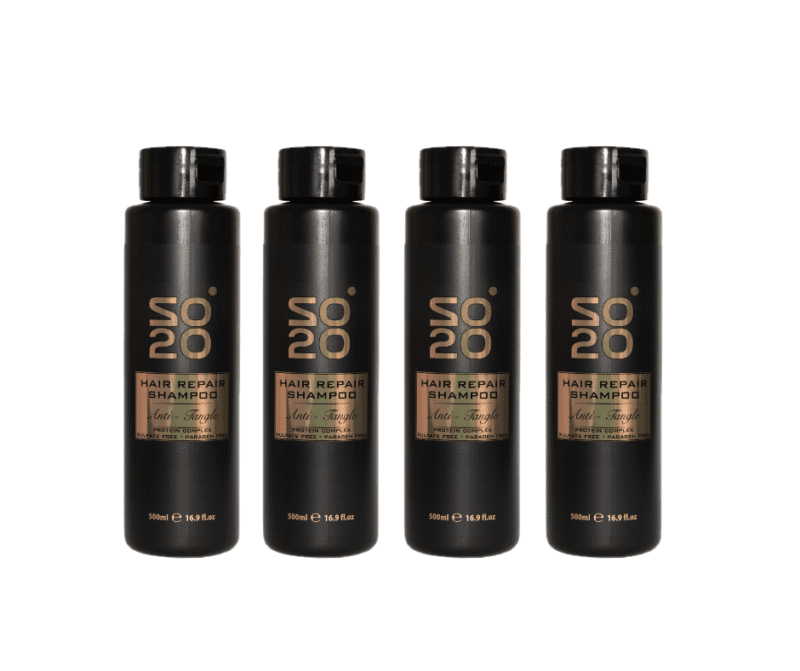 SO20 Shampoo 4 bottles offer